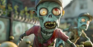 show de plantas vs zombies para fiestas infantiles